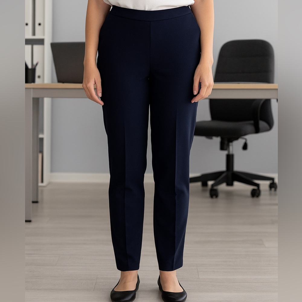 Zac & Rachel Petite Navy Blue Women’s Slacks